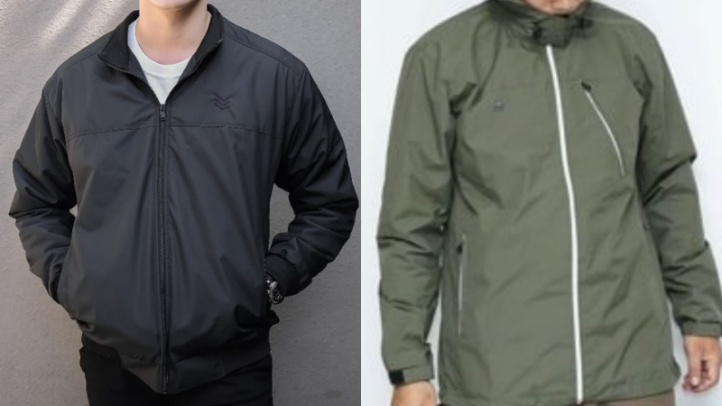 Bahan Jaket Windbreaker